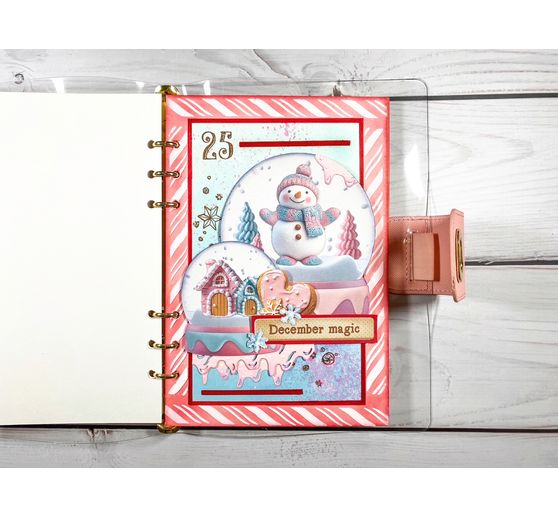 Scrapbook blok "Candy Christmas"