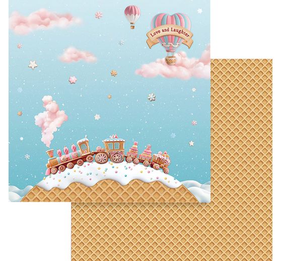 Scrapbook blok "Candy Christmas"