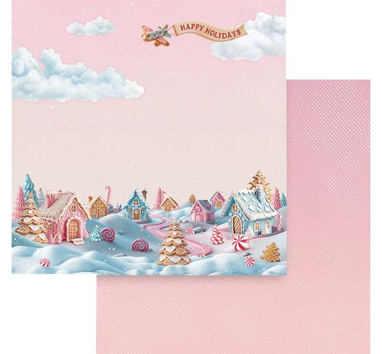 Scrapbook blok "Candy Christmas"