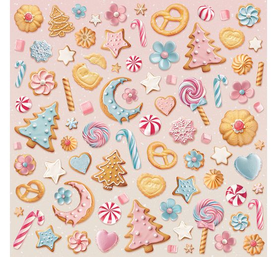 Scrapbook blok "Candy Christmas"