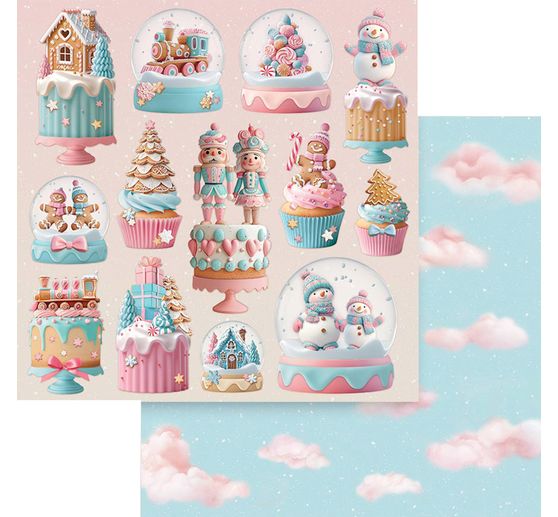 Scrapbook blok "Candy Christmas"