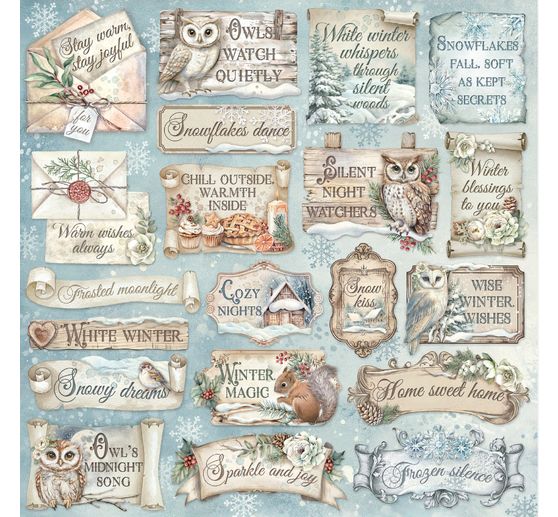 Scrapbook blok "The Owl's House"