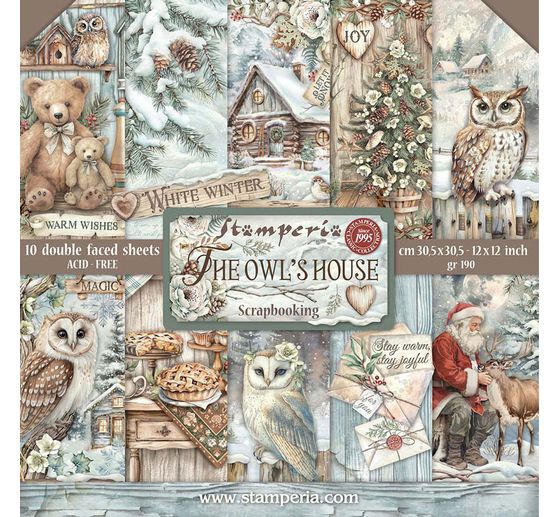 Scrapbook blok "The Owl's House"