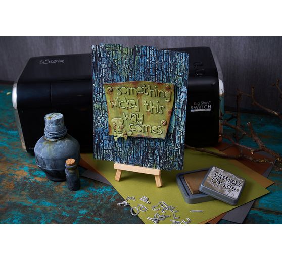 Sizzix Thinlits Ponssjabloon "Alphanumeric Cutout Lower by Tim Holtz"