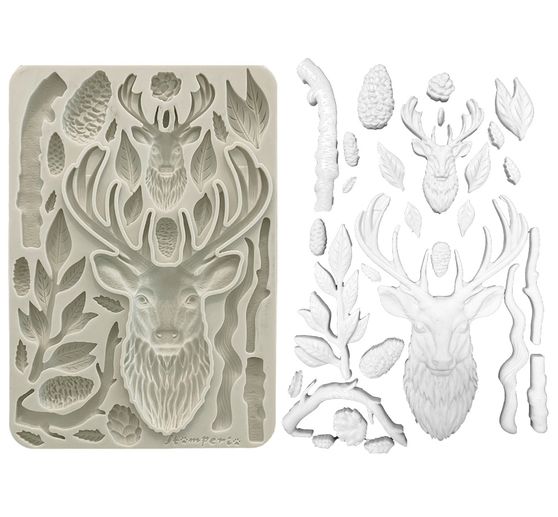 Siliconvorm A5 "The Owl's House - Deer"