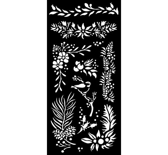 Sjabloon "The Owl's House - Pine Cones"
