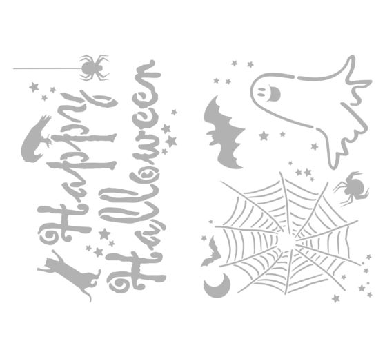 VBS Sjablonenset "Happy Halloween", A4