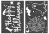 VBS Stencil set "Happy Halloween", A4