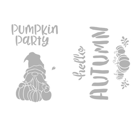 VBS Sjablonenset "Autumn & Pumpkin", A4