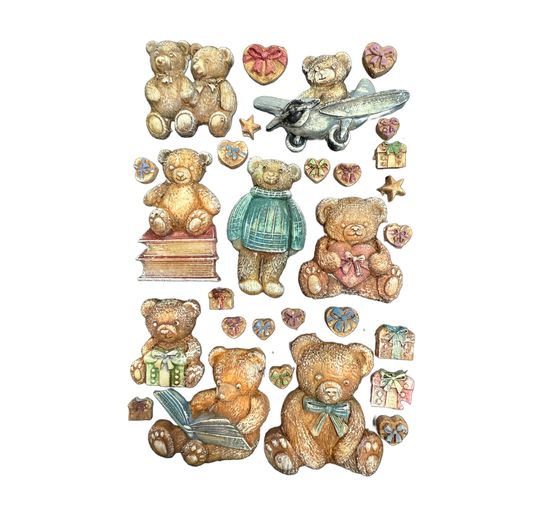 Siliconvorm A5 "The Owl's House - Teddy & Bears"