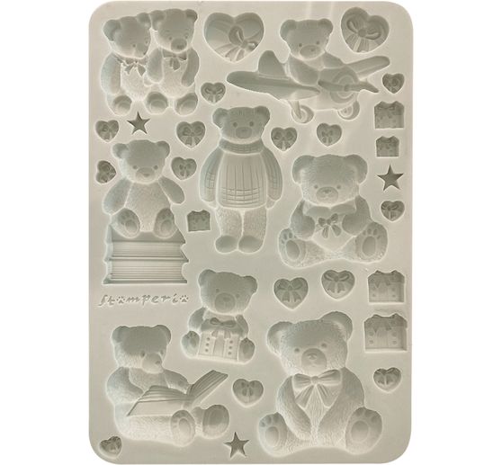 Siliconvorm A5 "The Owl's House - Teddy & Bears"
