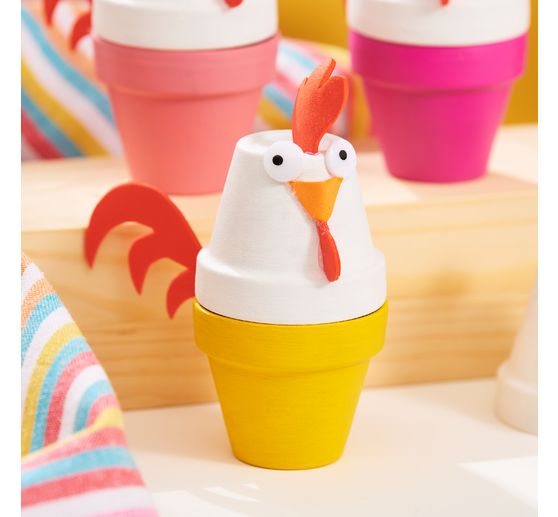 VBS Foam rubber set "Trendy", 10 kleuren, 2 mm