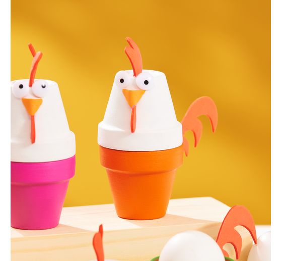 VBS Foam rubber set "Trendy", 10 kleuren, 2 mm