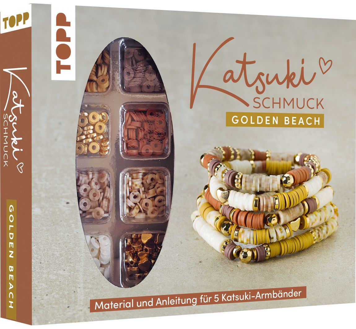 Katsuki Sieraden set "Golden Beach"