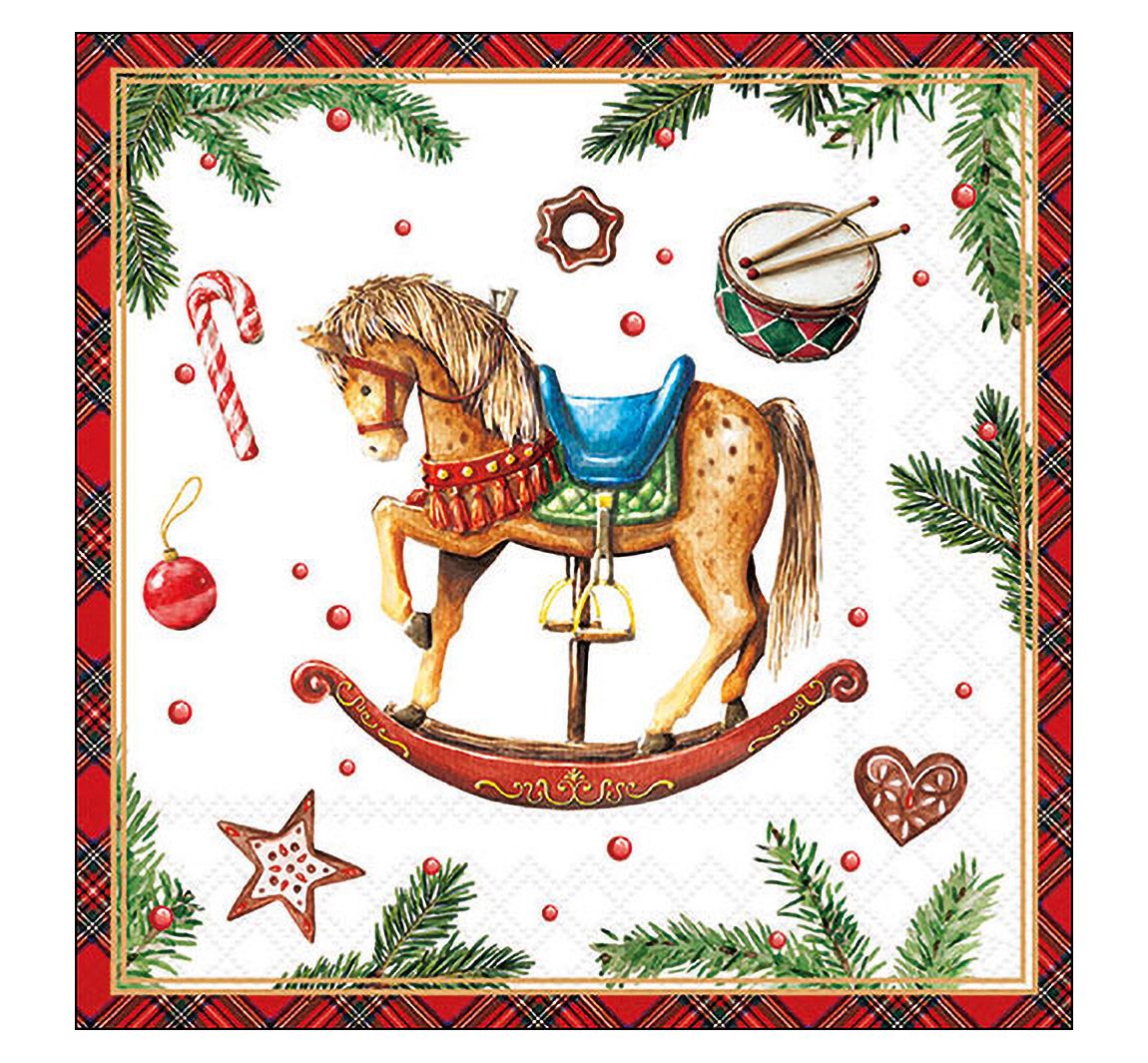 Servet "Classic Rocking Horse"