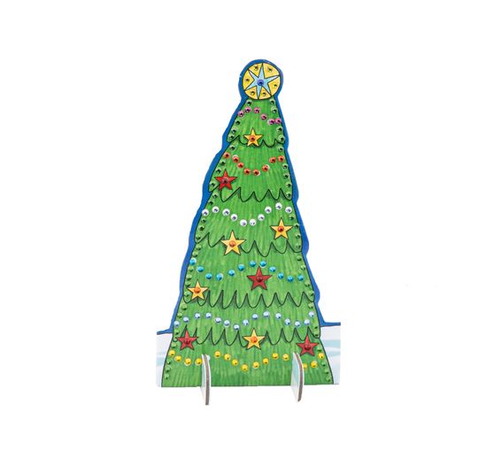 Creatieve set "Diamond Painting - Adventskalender Glitzerndes Weihnachtsdorf"