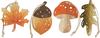 Houten decoratieve hanger "Herfstliefde"