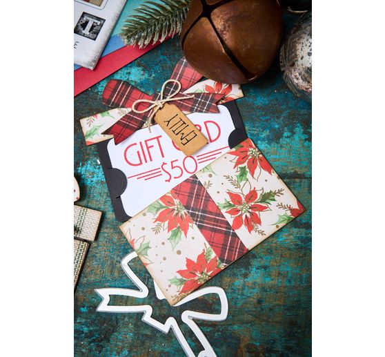 Sizzix Thinlits Ponssjabloon "Gift Card Package by Tim Holtz"