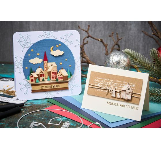 Sizzix Thinlits Ponssjabloon "Snowglobe by Tim Holtz"