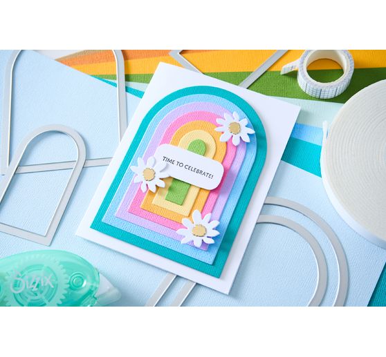 Sizzix Framelits Ponssjabloon "Tunnel Arches by Eileen Hull"