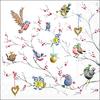 Servet "Birds In Tree"