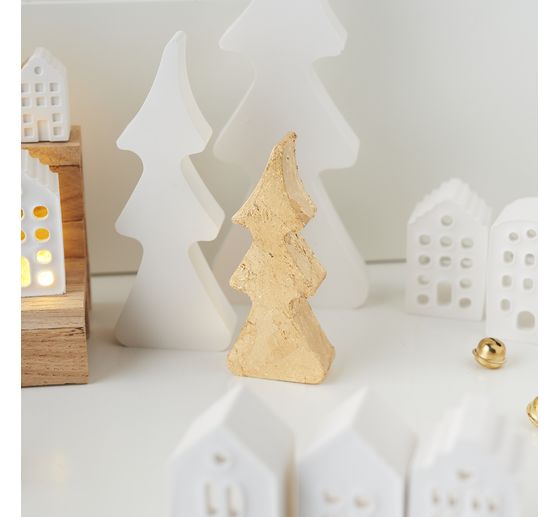 Siliconen gietvorm "Kerstbomen"