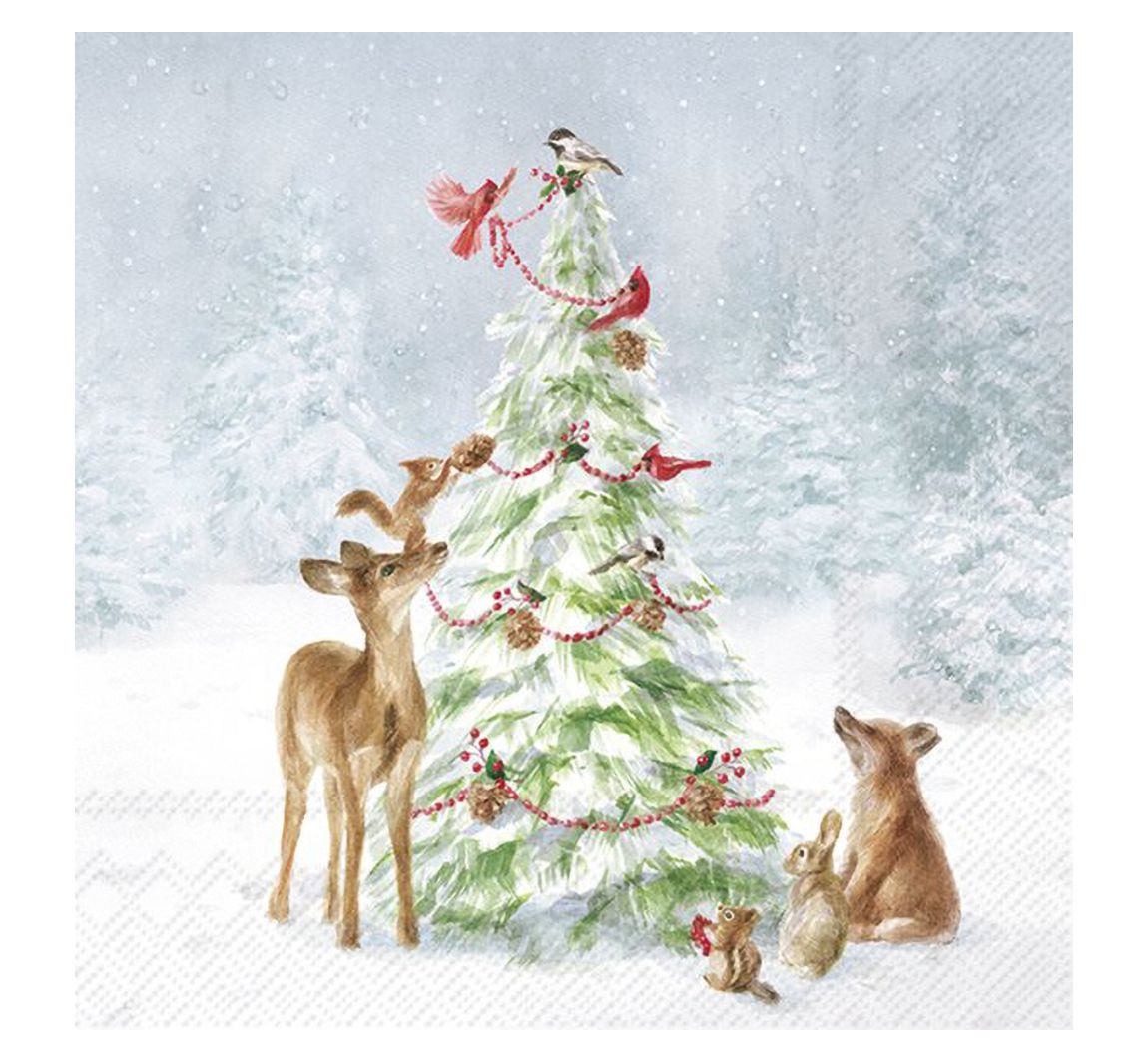 Servet "Friends in Snow"