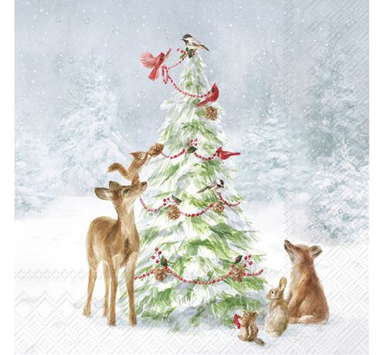 Servet "Friends in Snow"