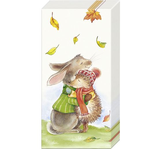 Paper handkerchiefs "Best Friends Forever"