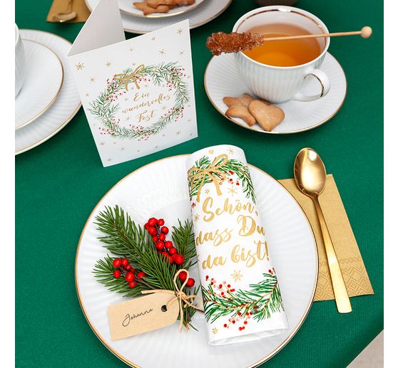VBS Servetten set "Winter & Kerstmis"