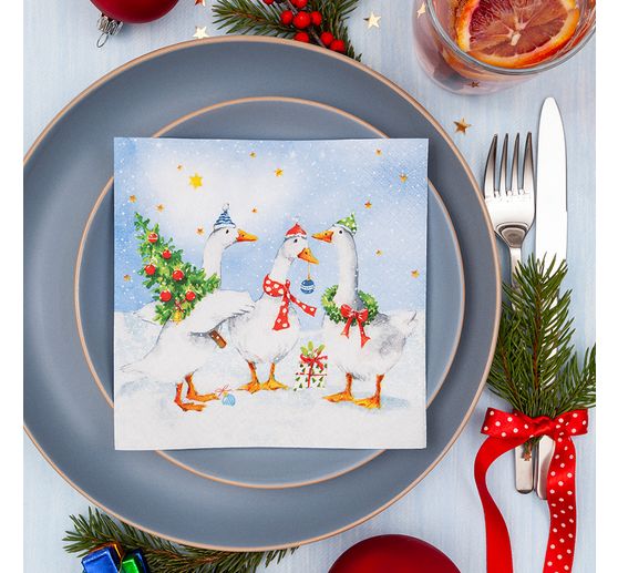 VBS Servetten set "Winter & Kerstmis"