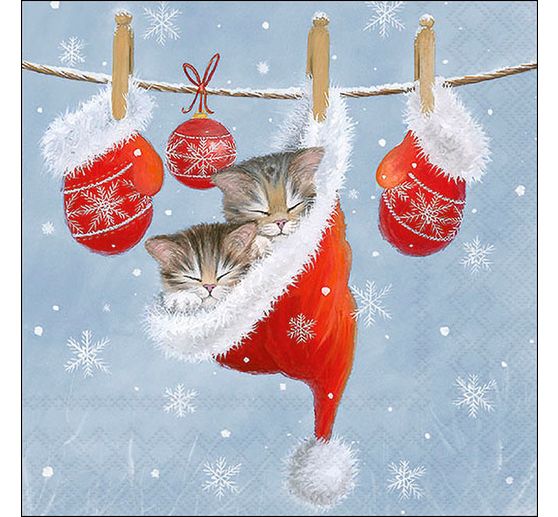 VBS Servetten set "Winter & Kerstmis"