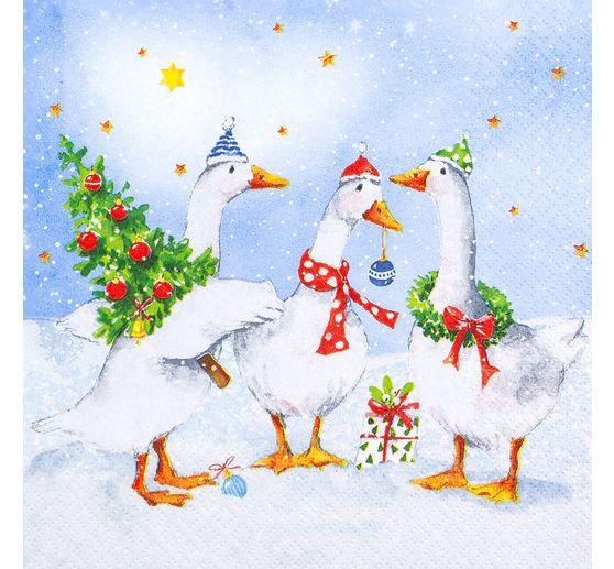 VBS Servetten set "Winter & Kerstmis"