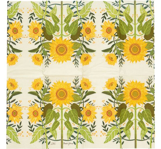 Papieren zakdoeken "Sunflower"