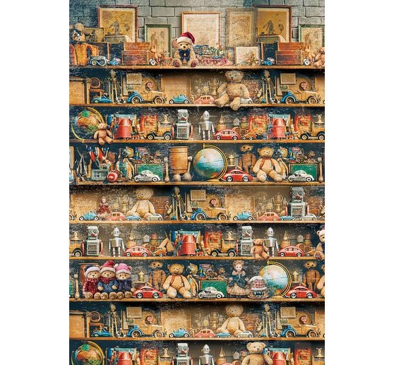 Motief strozijde assortiment "Toy Shop", set van 8