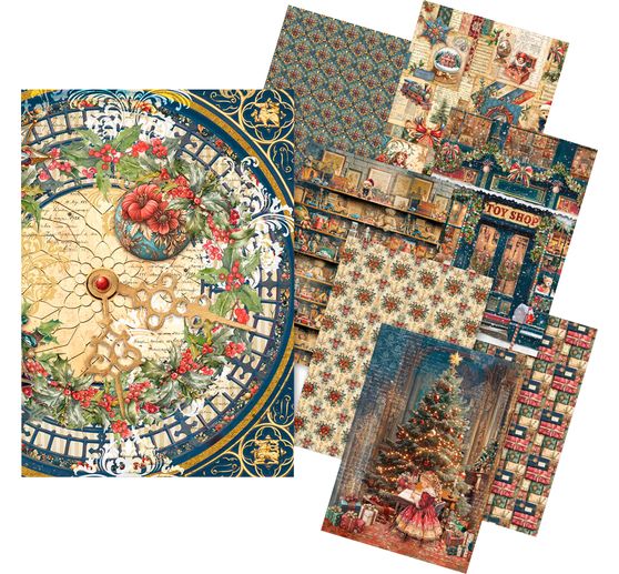 Motief strozijde assortiment "Toy Shop", set van 8