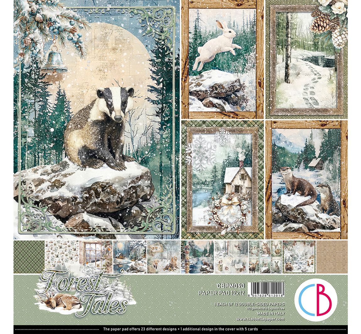 Scrapbookpapier "Forest Tales"