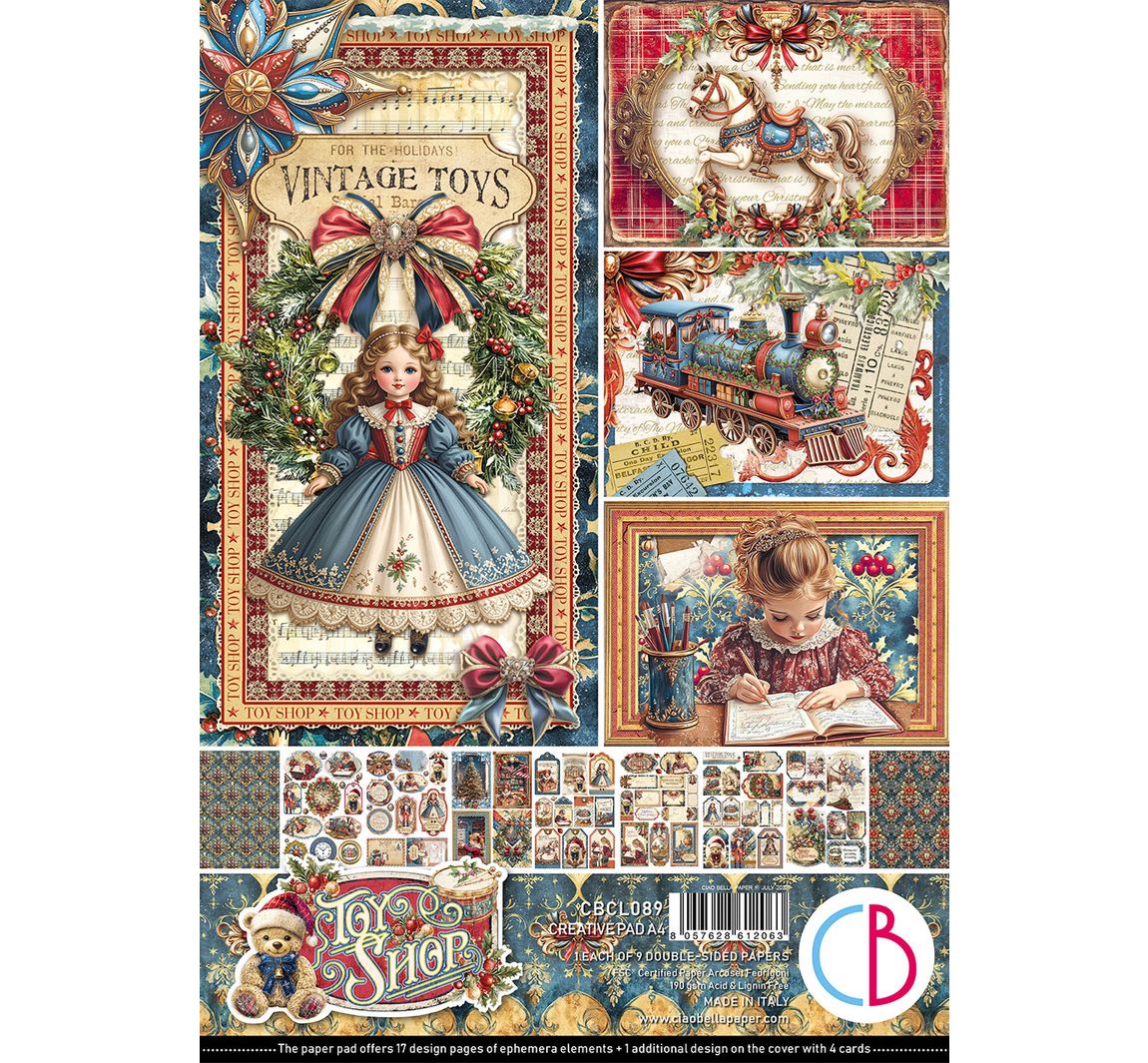 Papier set "Toy Shop"