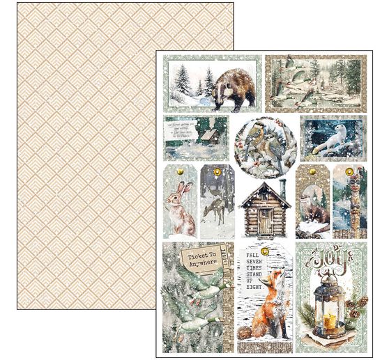 Papier set "Forest Tales"