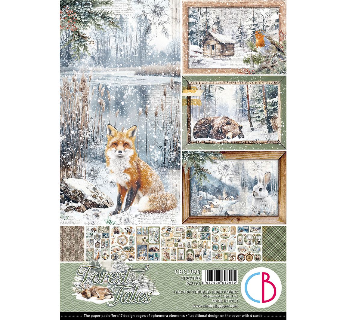 Papier set "Forest Tales"