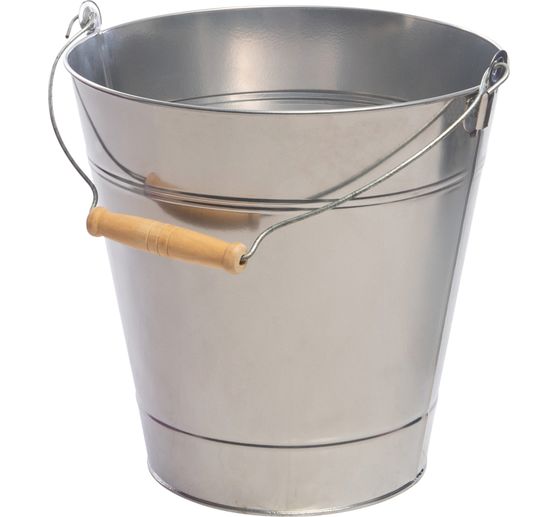 Metalen pot met handvat
