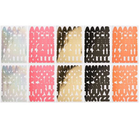 Sticker blok "Alphabet"