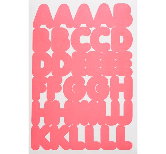Sticker blok "Alphabet"