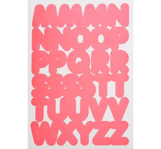 Sticker blok "Alphabet"