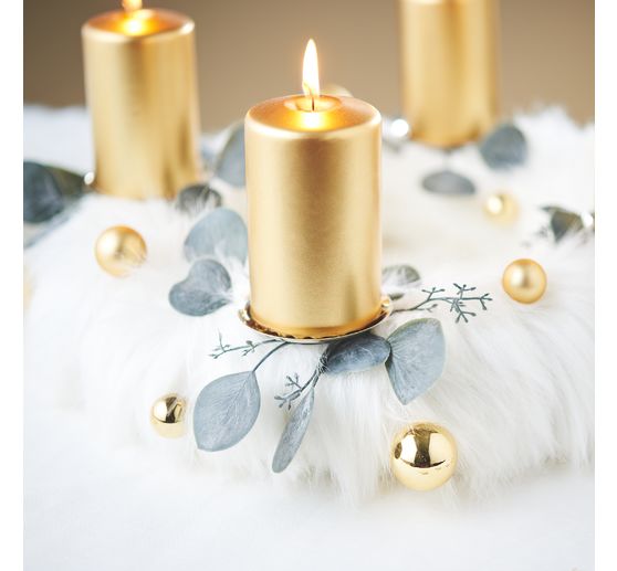 Pillar candle "Rustik", Ø 6 x 8 cm
