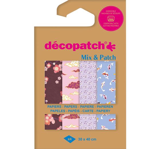 Décopatch Pocket Hot-Foil Collection Mix and Patch "Journey to Japan"