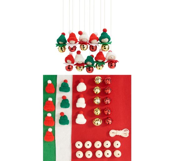 VBS Knutselset "Decoratieve hangers Kerstkinderen"