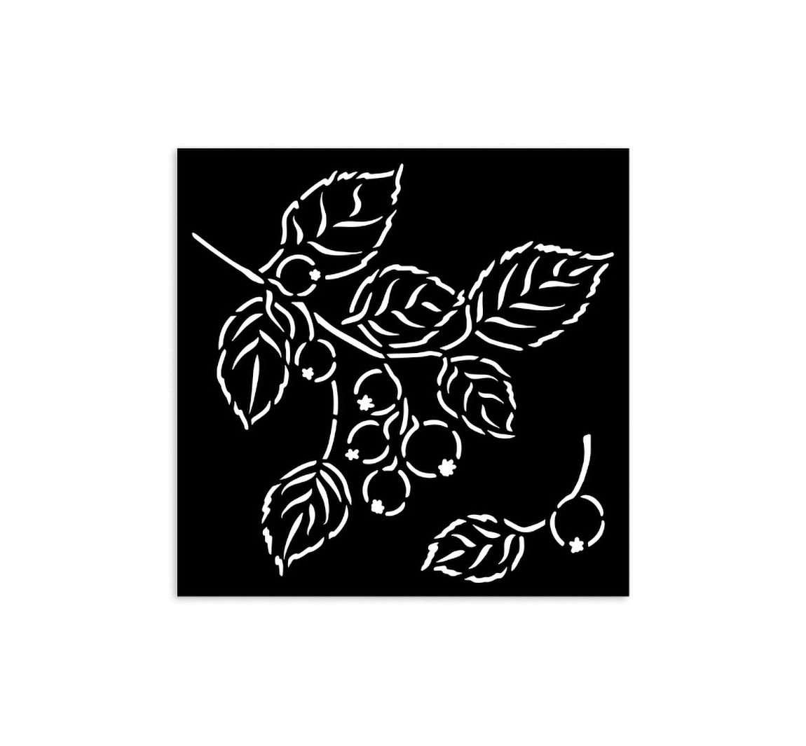 Sjabloon "Whispering Woods - Berries"