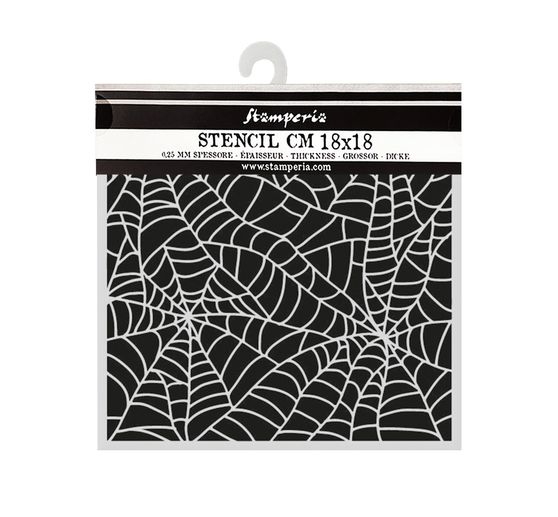 Sjabloon "Whispering Woods - Spider Pattern"