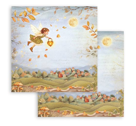 Scrapbook blok "Whispering Woods"